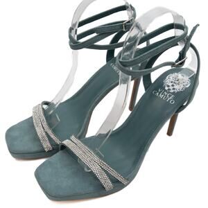 Vince Camuto Blue Shaded Spruce Kiahna Heels Size 8